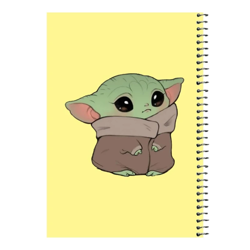 دفتر مشق 80 برگ اس جی مدل بیبی یودا