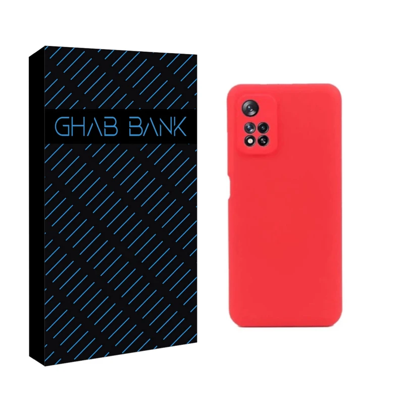  کاور قاب بانک مدل SILICON  مناسب برای گوشی موبایل شیائومی REDMI NOTE 12 PRO 4G