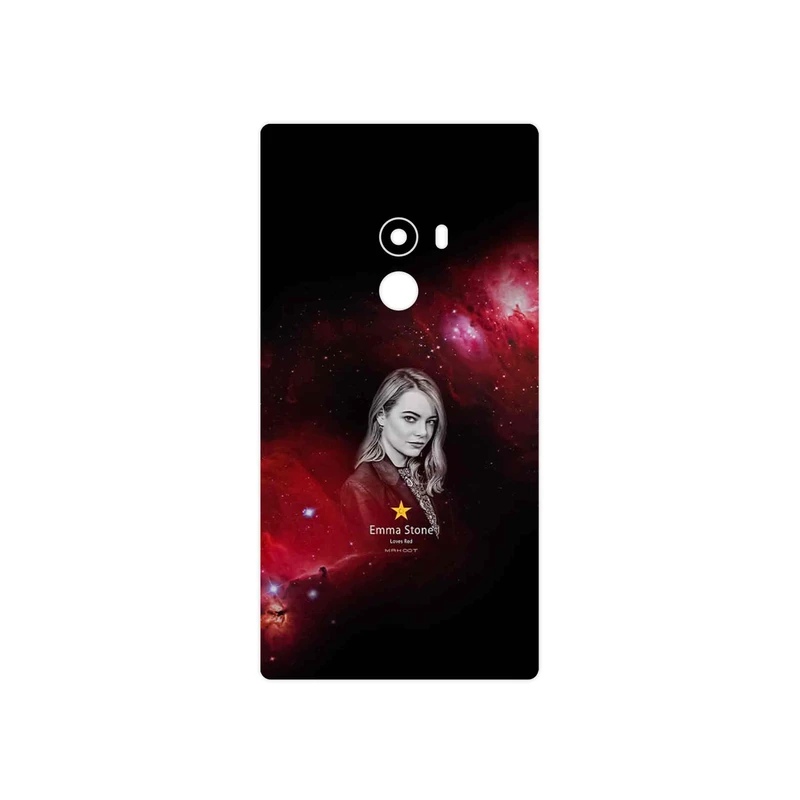 برچسب پوششی ماهوت مدل Emma Stone مناسب برای گوشی موبایل شیائومی Mi Mix