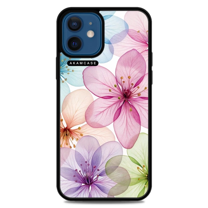 کاور آکام مدل AMC-WA12M-FLOWERS-29 مناسب برای گوشی موبایل اپل iPhone 12 Mini