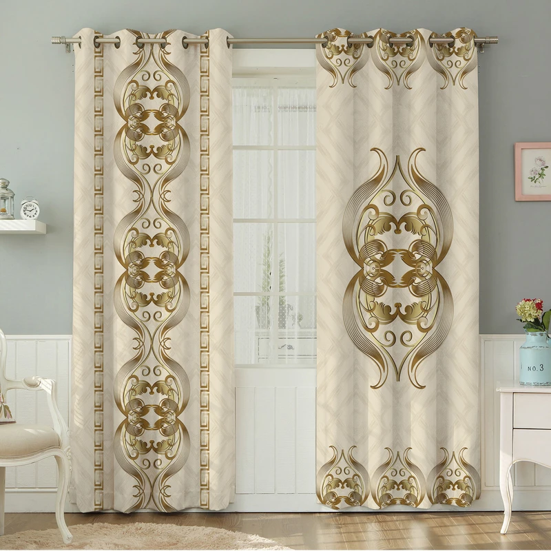 پرده نیروانا طرح مدرن   مدل مخمل کد 4510 سایز 140×280 سانتی متر