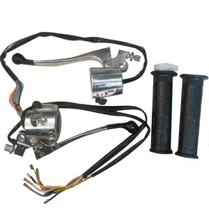 ست قلوه کلاچ و ترمز موتور سیکلت زیزو مدل 01 مناسب برای هوندا CDI مجموعه 4 عددی