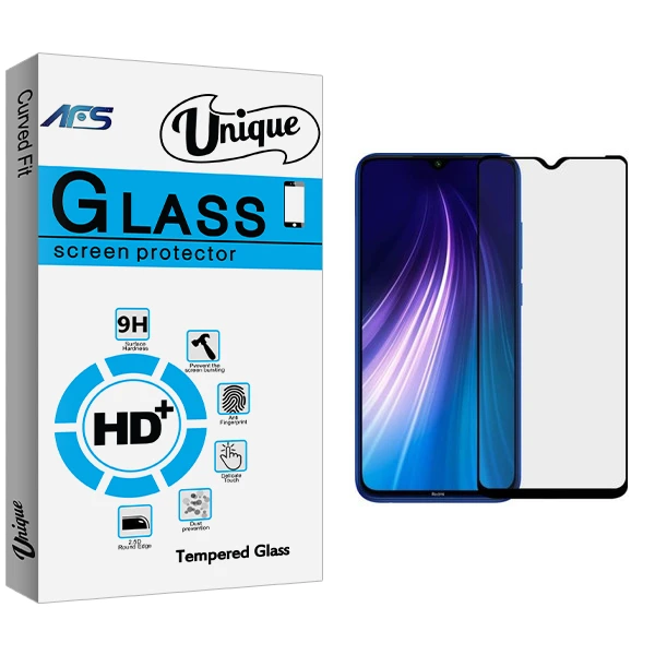 محافظ صفحه نمایش سرامیکی ای اف اس مدل Unique Glass مناسب برای گوشی موبایل شیائومی REDMI NOTE8