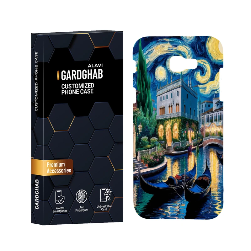 کاور گارد قاب علوی مدل هنری مناسب برای گوشی موبایل سامسونگ Galaxy A7 2017 / A720