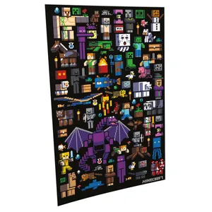 پوستر مدل بازی ماینکرفت کد00100