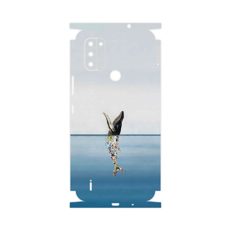 برچسب پوششی ماهوت مدل Collage of Sea Trash-FullSkin مناسب برای گوشی موبایل نوکیا C31