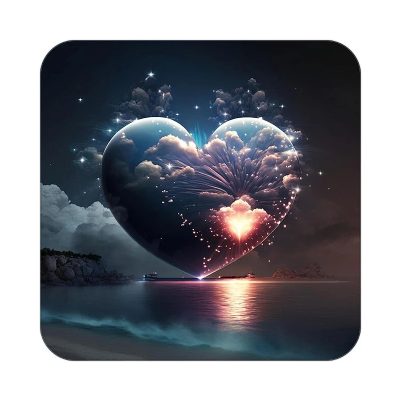 زیر لیوانی کاکتی مدل عاشقانه کد mp13586