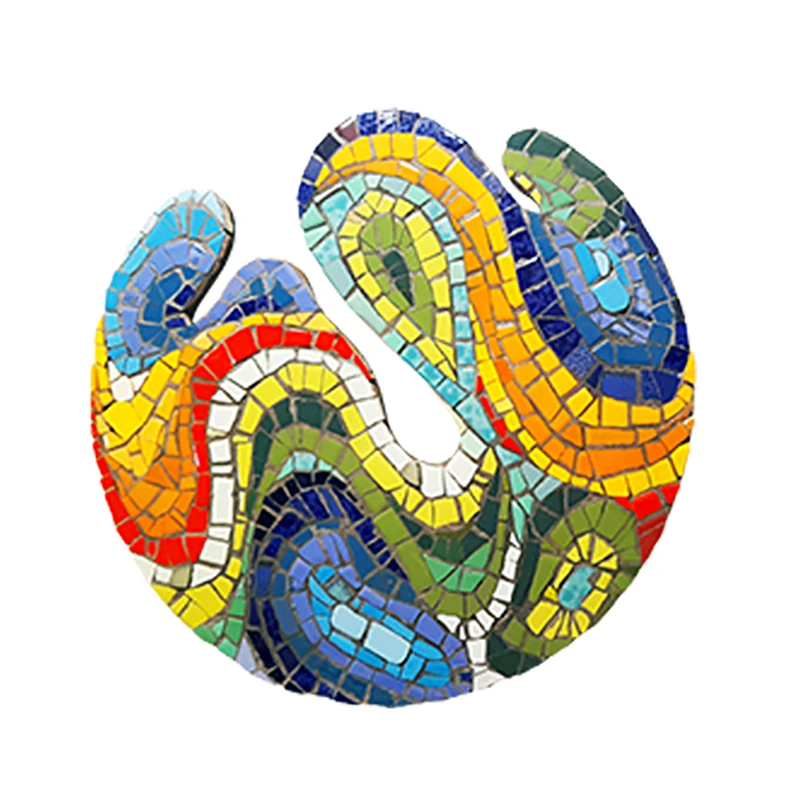 تابلو کاشی کاری مدل سیاره کد MA-09-03