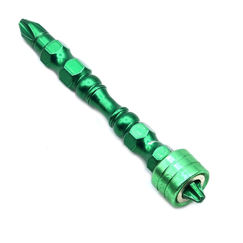 سر پیچ گوشتی دو سر چهار سو آلفابت مدل مگنت دار کد PH2-65MM