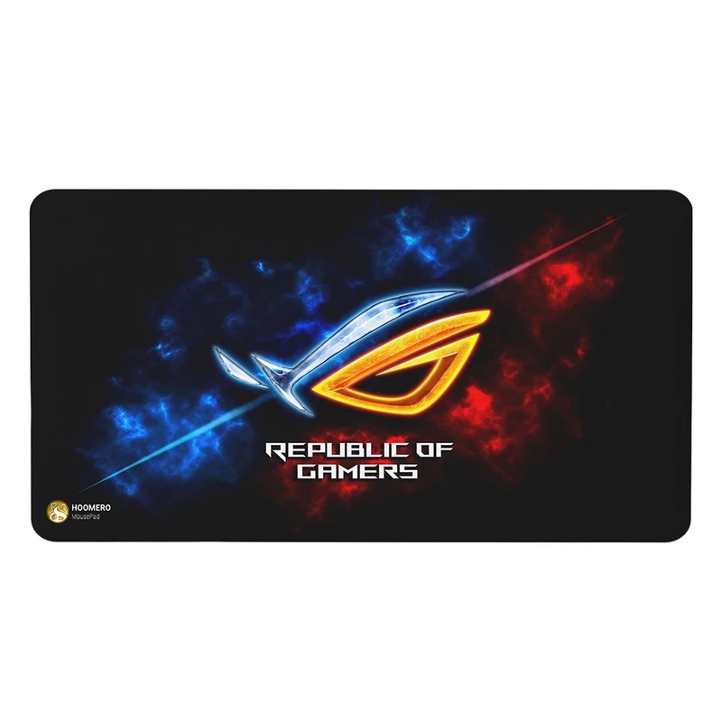 ماوس پد مخصوص بازی هومرو مدل MX496 طرح Asus Computer hardware company