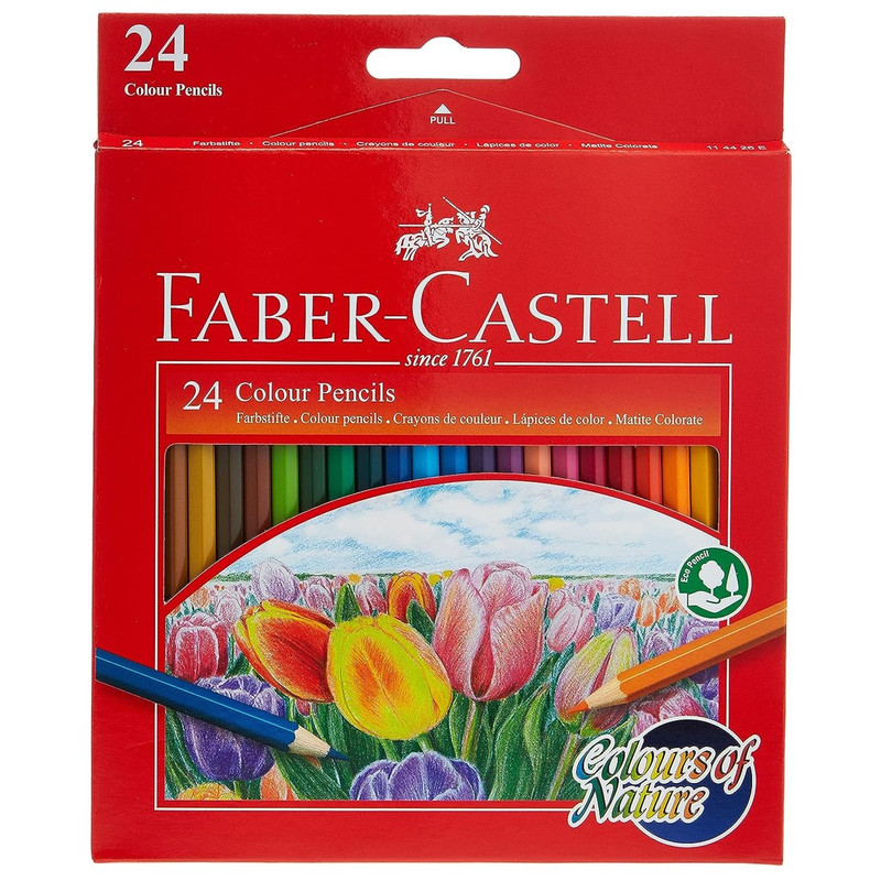 مداد رنگی 24 رنگ فابر کاستل مدل 114426