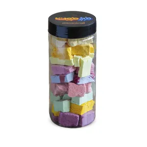 بستنی خشک پفکی میکس 10 طعم میوه ای فریزفروت - 125 گرم