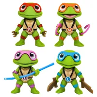 اکشن فیگور مدل لاکپشت های نینجا مجموعه 4 عددی