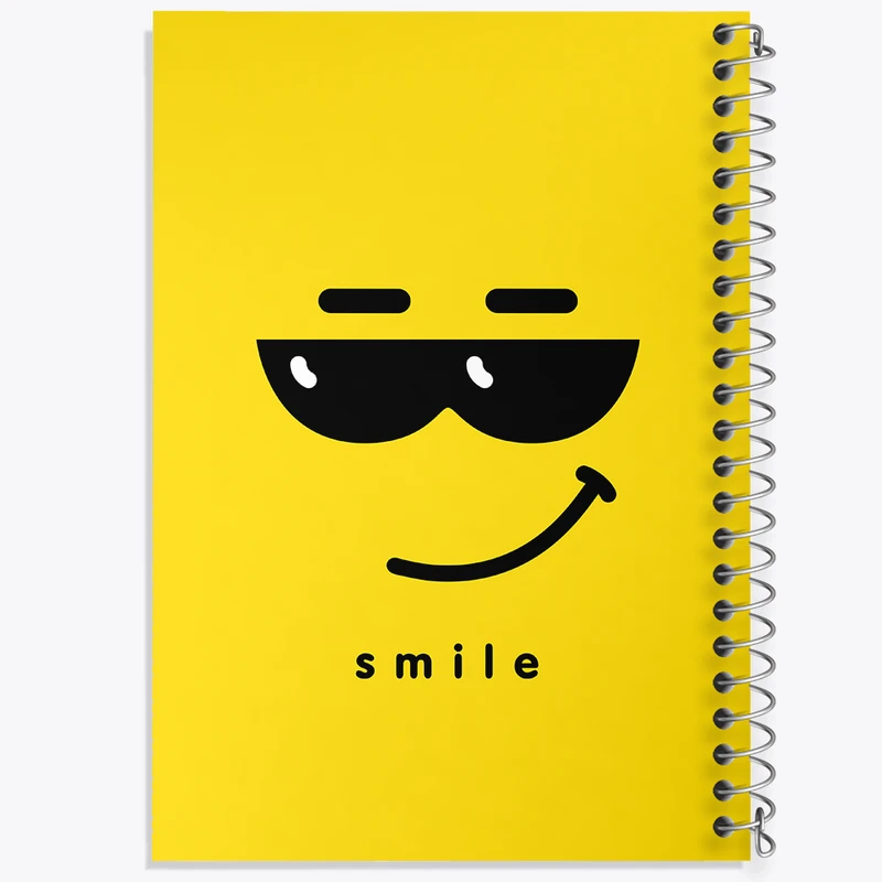 دفتر نت موسیقی 50 برگ خندالو مدل ایموجی کد N615