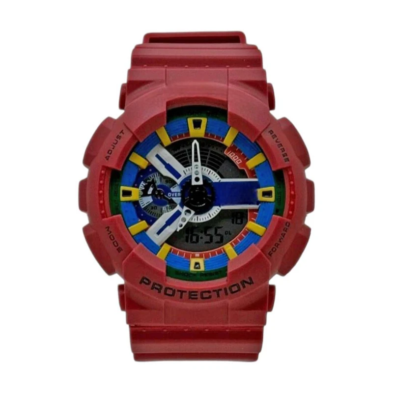 ساعت مچی عقربه‌ای مردانه مدل پمپی سری DualtimeGA110