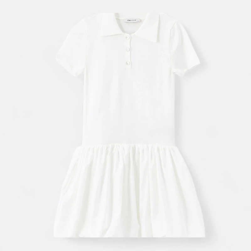 پیراهن یقه گرد زنانه ال سی وایکیکی مدل FLORANS