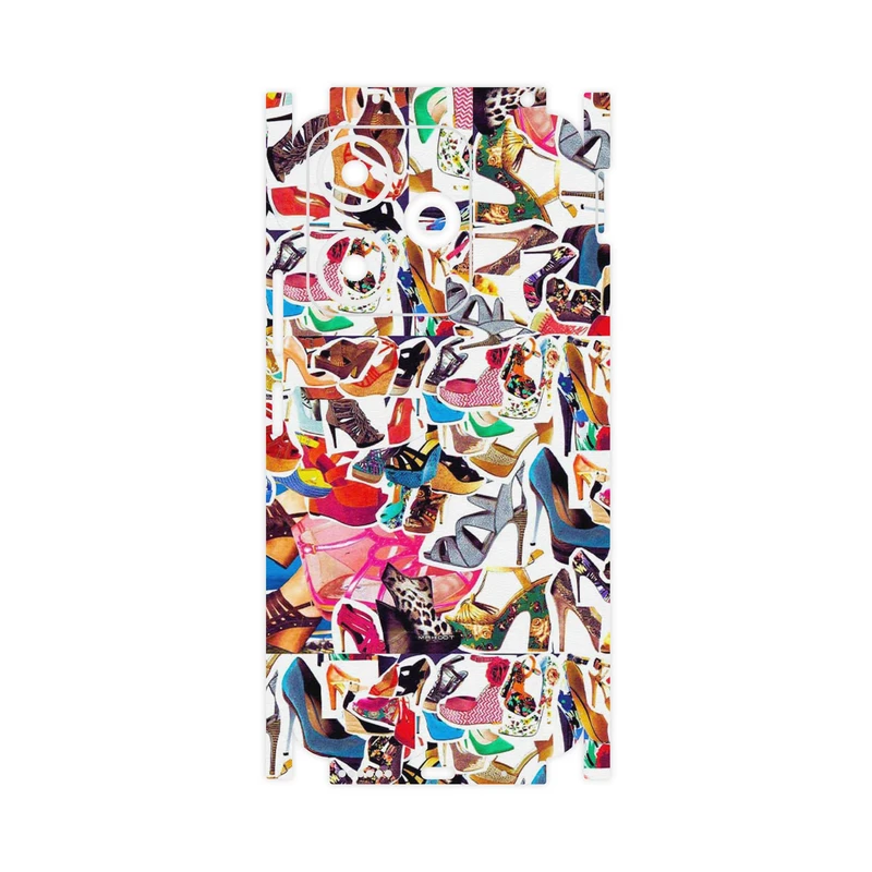 برچسب پوششی ماهوت مدل Collage of High heel Shoes-FullSkin مناسب برای گوشی موبایل شیائومی Redmi 13x