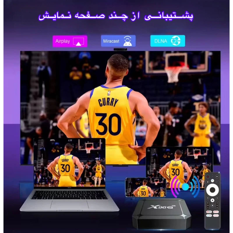 عکس شماره 21 : اندروید باکس ایکس 96 مدل x96q 16-2gb
