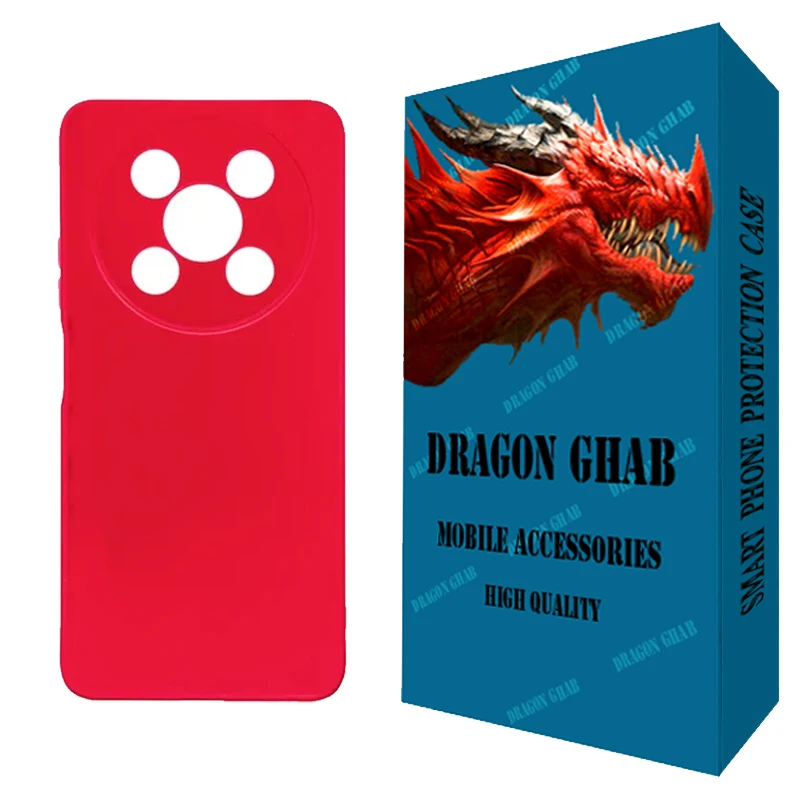 کاور دراگون قاب مدل سیلیکونی مناسب برای گوشی موبایل وکال V2 / V2 lite