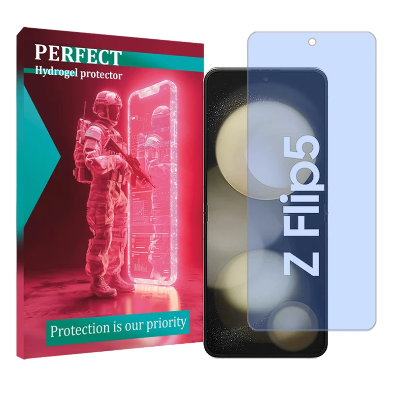 محافظ صفحه نمایش ضد اشعه آبی پرفکت مناسب برای گوشی موبایل سامسونگ Galaxy Z Flip5