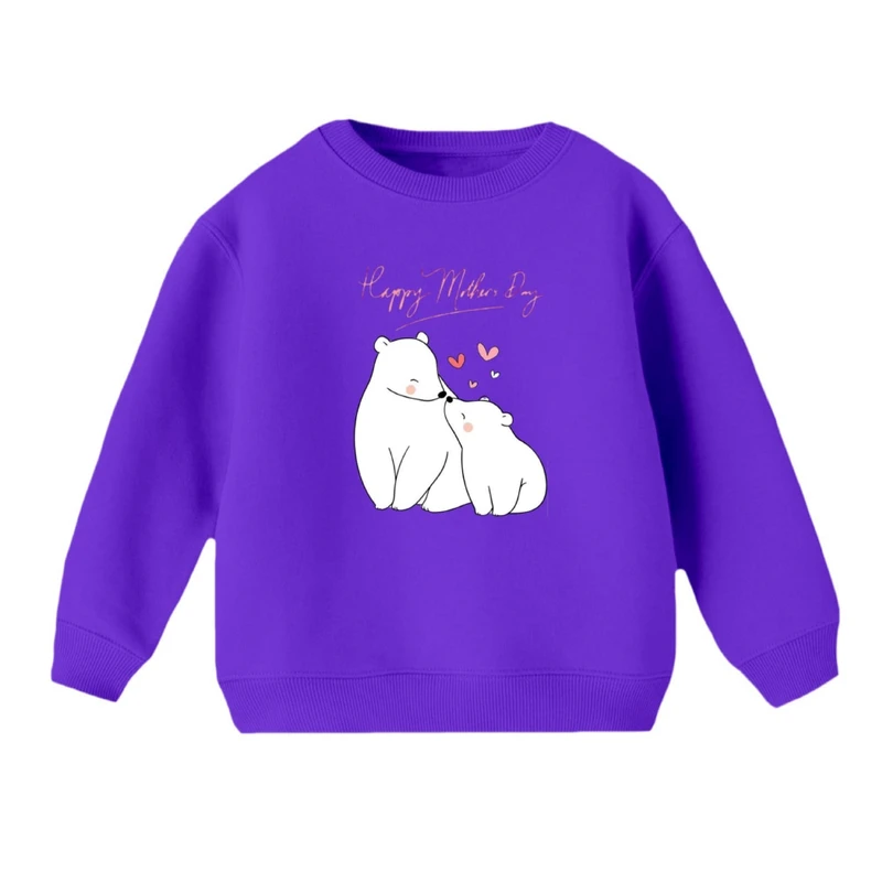 سویشرت بچگانه مدل خرس قطبی 