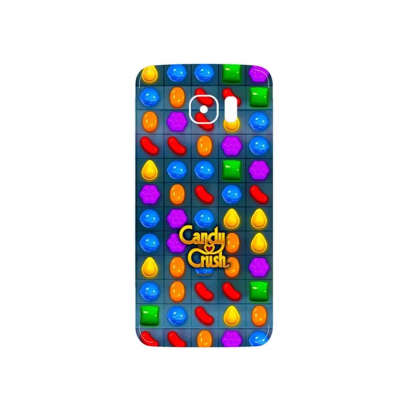 برچسب پوششی ماهوت مدل Candy Crush Game Series مناسب برای گوشی موبایل سامسونگ Galaxy S7 Edge
