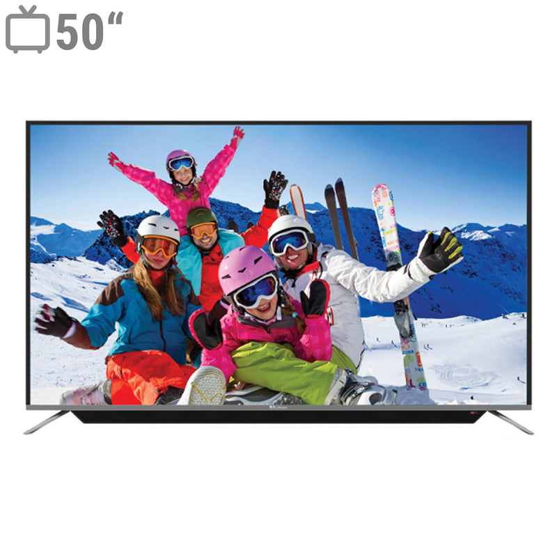 تلویزیون ال ای دی هوشمند بویمن مدل 50JAEX6100UWS سایز 50 اینچ
