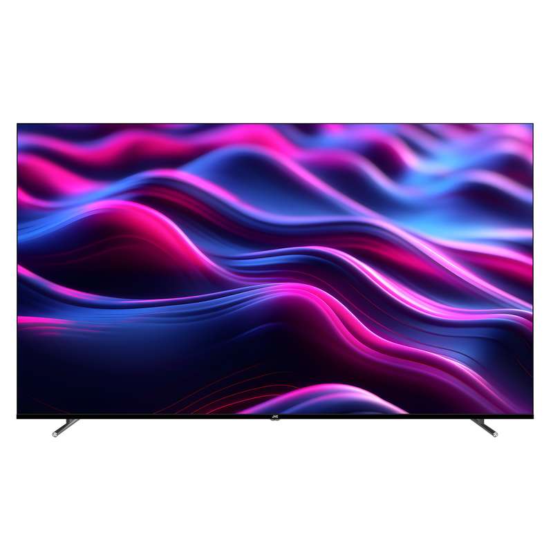 تلویزیون 75 اینچ کیو ال ای دی هوشمند جی وی سی مدل LT-75NQ7225