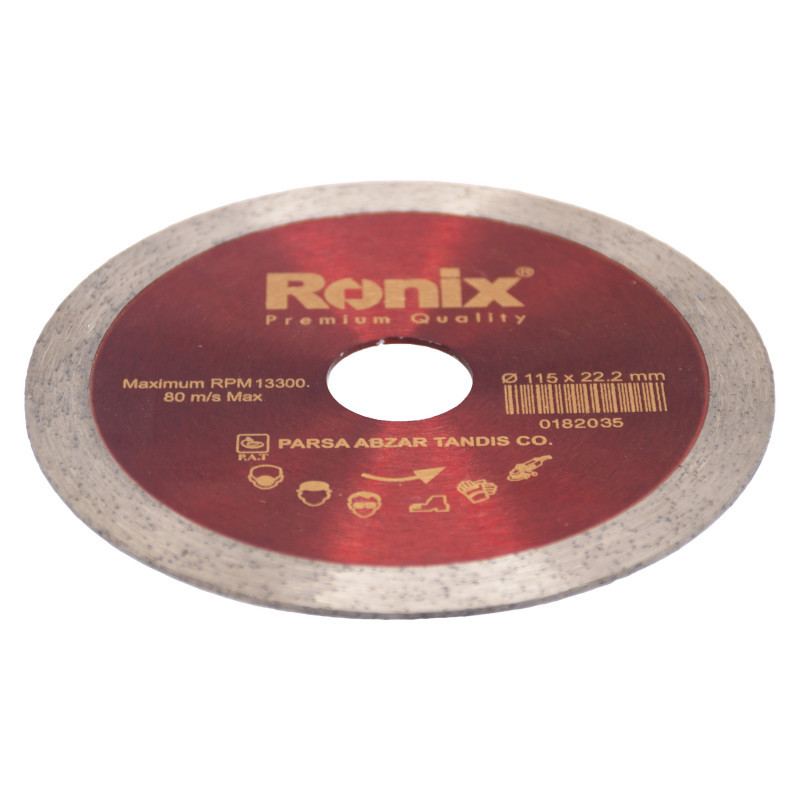 صفحه مینی فرز سرامیک بر رونیکس مدل RH-3507