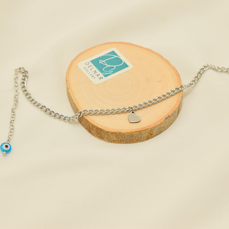 پابند زنانه دلنار گالری مدل قلب و چشم نظر