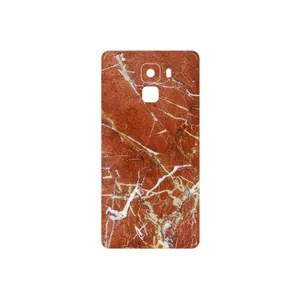 MAHOOT Red Marble Cover Sticker for Honor 7