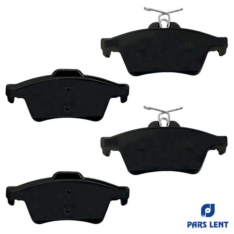 لنت ترمز عقب خودرو لنت پارس کد 24137 دو جفت مناسب برای مزدا 3 نیو