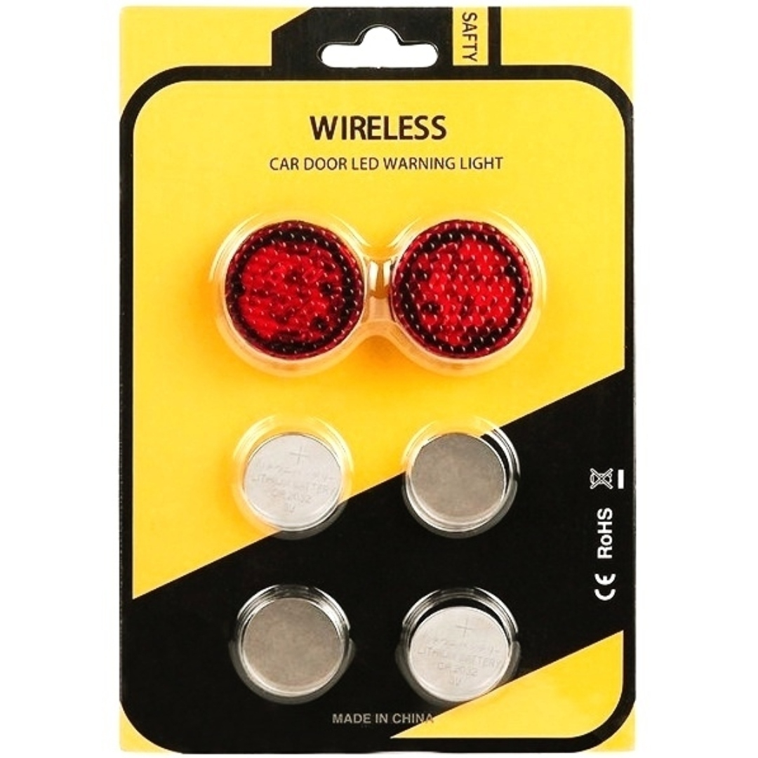 چراغ خطر درب خودرو مدل wireless بسته دو عددی