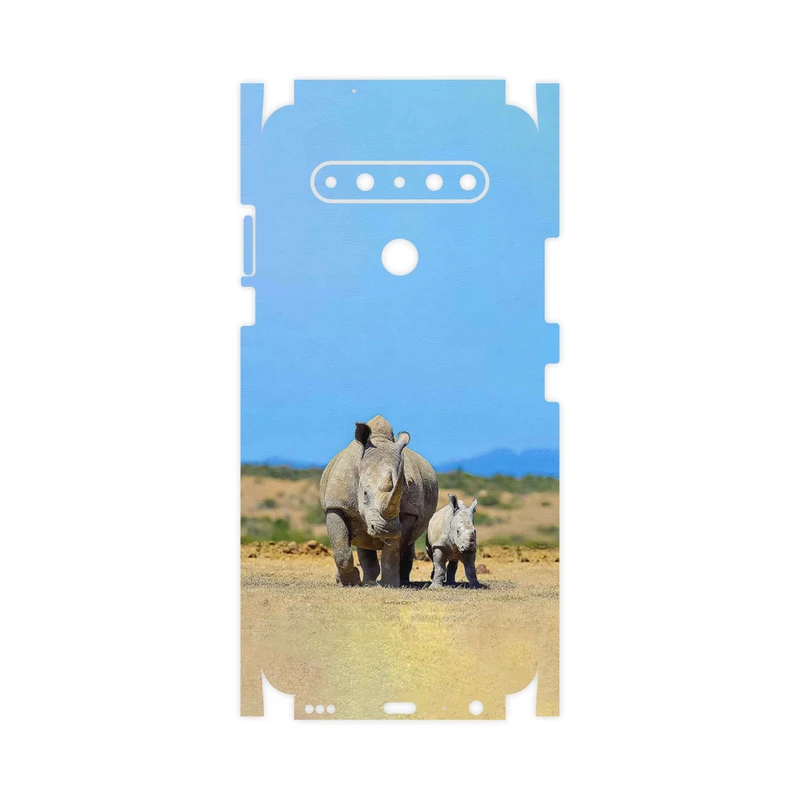 برچسب پوششی ماهوت مدل Rhino-FullSkin مناسب برای گوشی موبایل ال جی K61