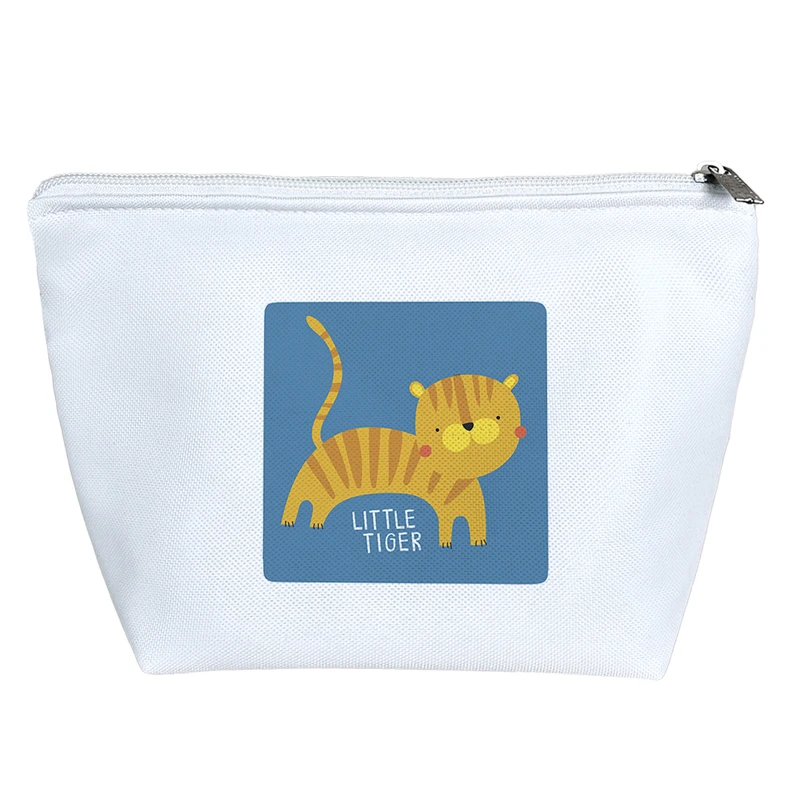 کیف لوازم آرایش دخترانه خندالو مدل ببر بامزه کد H1101