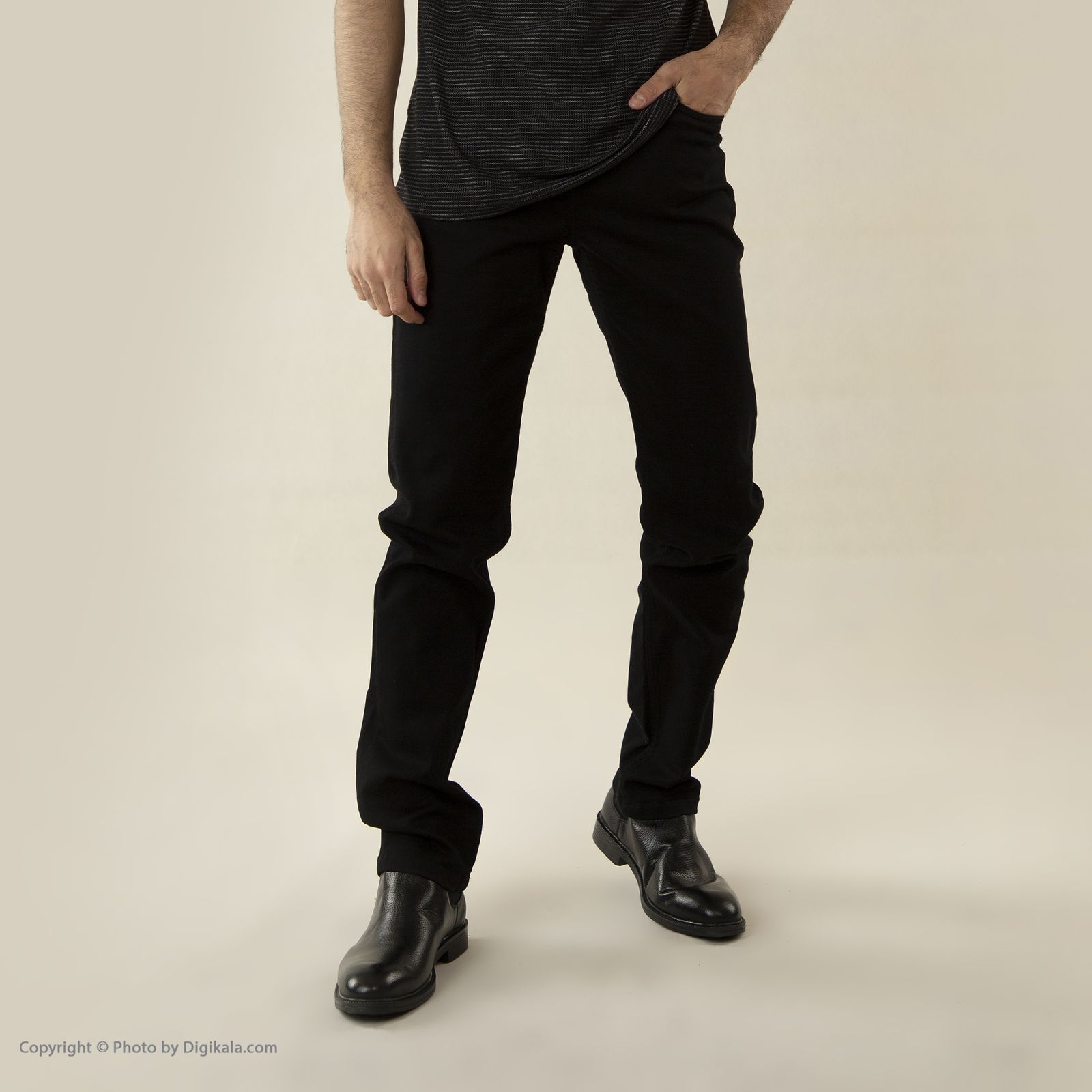 شلوار جین مردانه ال سی من مدل 01317062-BLACK -  - 10
