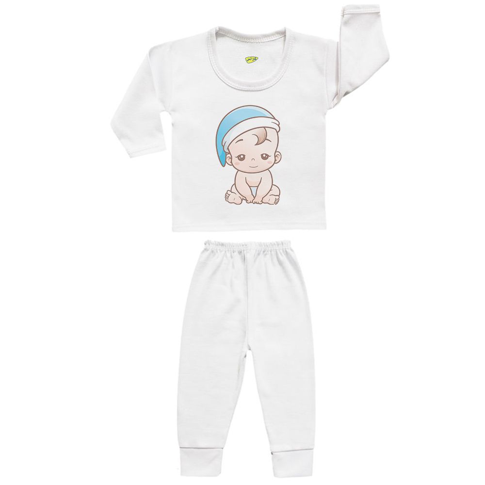 ست تی شرت و شلوار نوزادی کارانس مدل SBS-3026