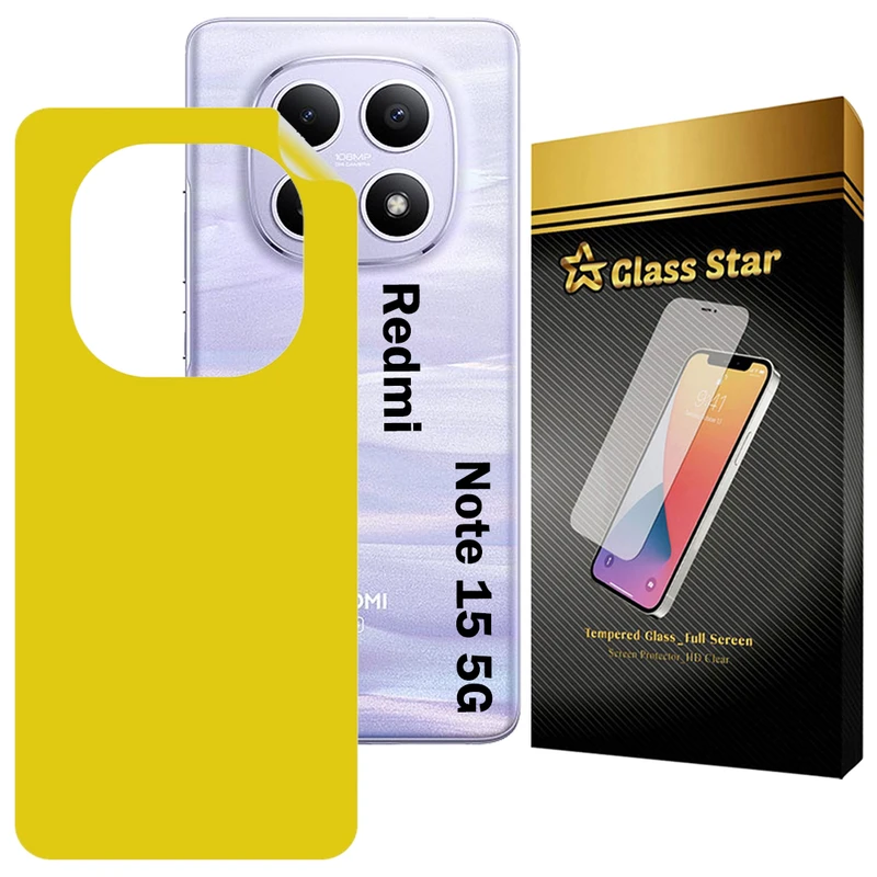 محافظ پشت گوشی گلس استار مدل TPBG20 مناسب برای گوشی موبایل شیائومی Redmi Note 15