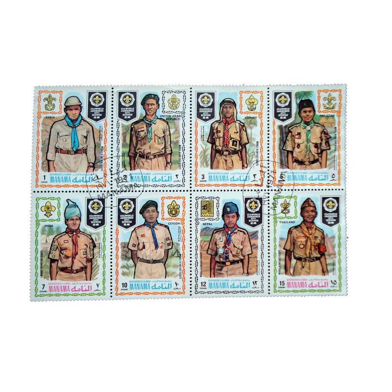 تمبر یادگاری مدل سرباز کد DS2243 مجموعه 8 عددی