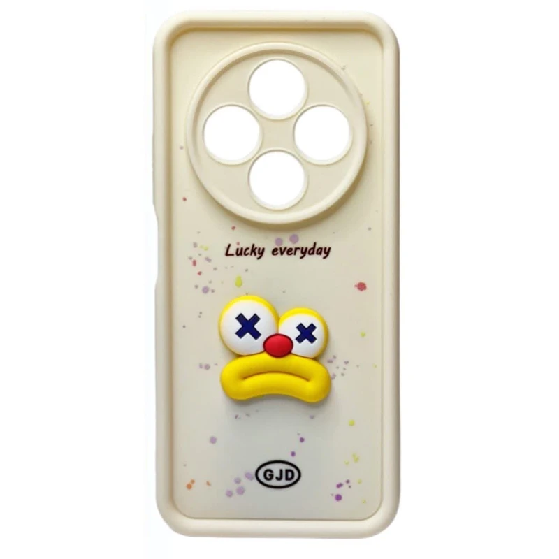 کاور قاب آوش طرح سولید فانتزی عروسکی مدل 06 مناسب برای گوشی موبایل شیائومی REDMI 14C/ POCO C75