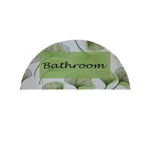 پادری مدل نیم دایره طرح حمام کد 8733 سایز 90×45 سانتی متر