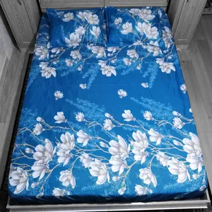 سرویس ملحفه مدل گلدار کد 1 دو نفره 3 تکه