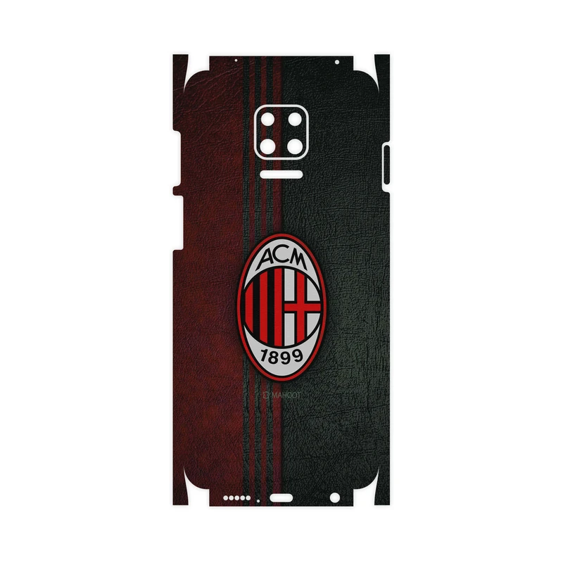 برچسب پوششی ماهوت مدل AC-Milan-FC-FullSkin مناسب برای گوشی موبایل شیائومی Redmi Note 9s