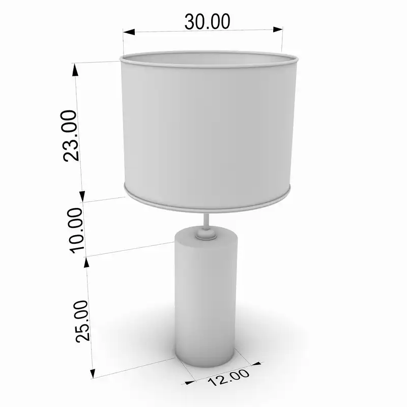 آباژور رومیزی مدل ایرسا