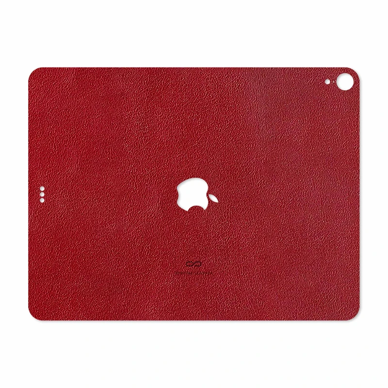 برچسب پوششی ماهوت مدل Red-Leather مناسب برای تبلت اپل iPad Pro 12.9 (GEN 3) 2018 A1983
