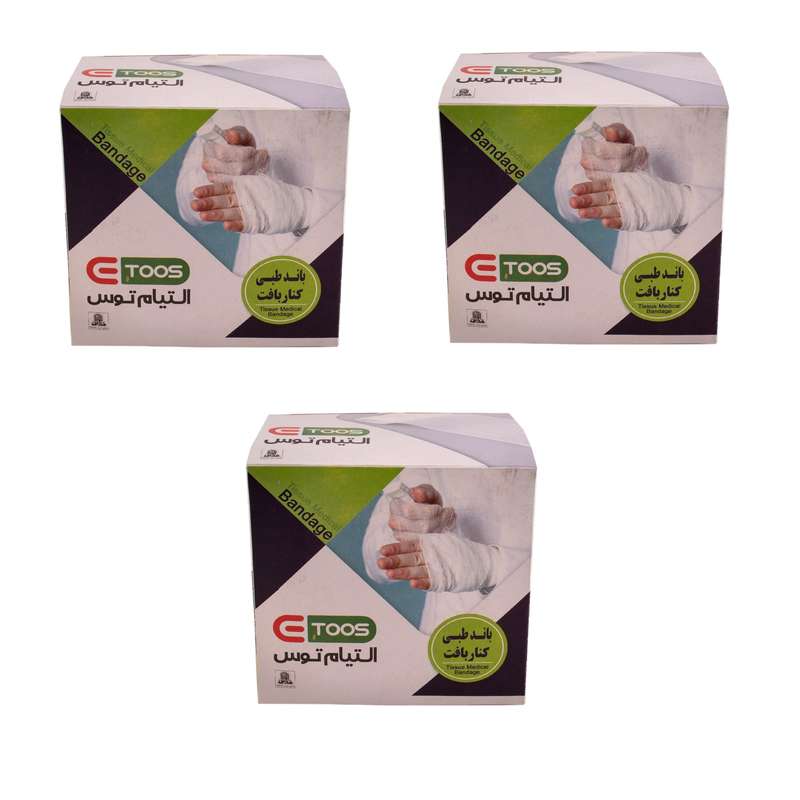 باند پانسمان التیام توس مدل 10-180 مجموعه 3 عددی