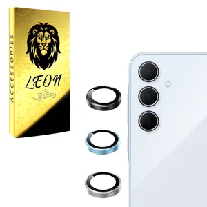 محافظ لنز دوربین فلزی مدل لنز محافظ مناسب برای گوشی موبایل سامسونگ Galaxy A55