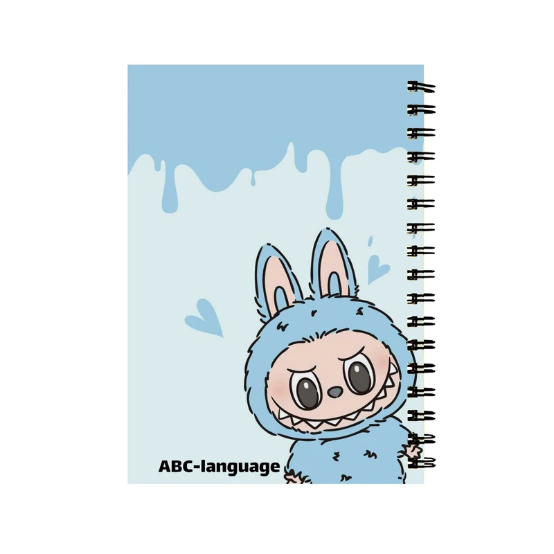 دفتر زبان 60 برگ مدل عروسک لوبوبو کد 0544