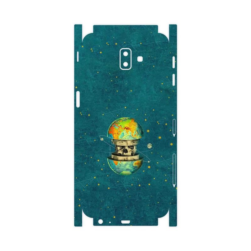 برچسب پوششی ماهوت مدل Collage of Earth Face-FullSkin مناسب برای گوشی موبایل سامسونگ Galaxy J6 Plus