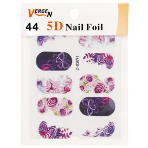 استیکر طراحی ناخن ورژن مدل GS125 مدل 44